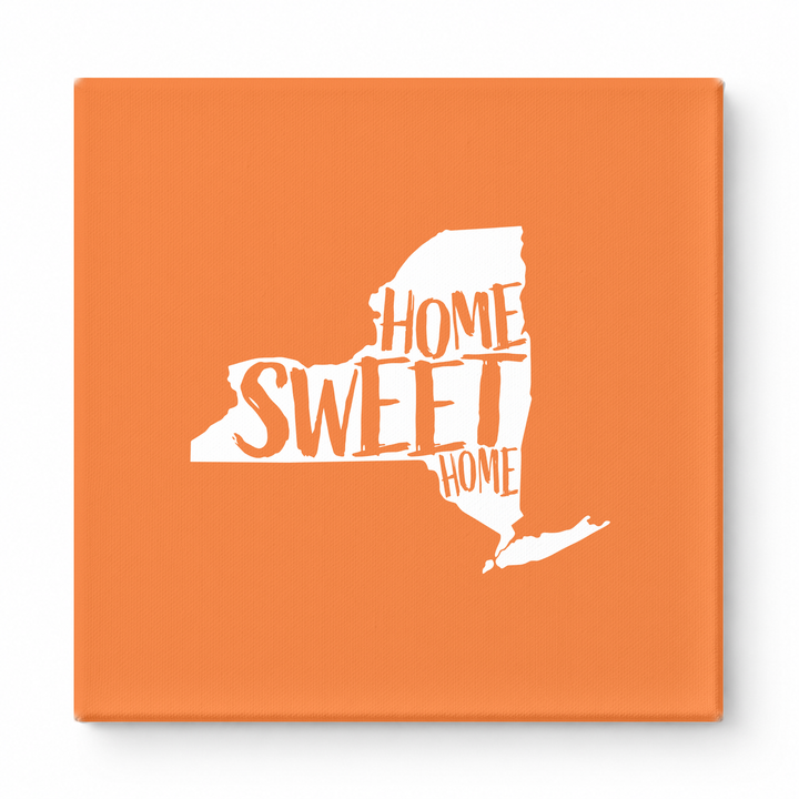 HOME SWEET HOME — New York State Silhouette