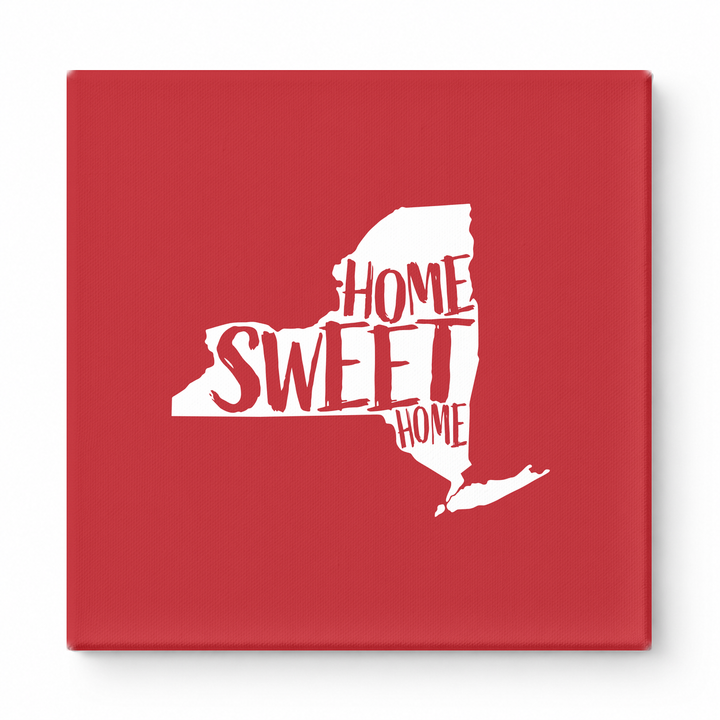 HOME SWEET HOME — New York State Silhouette