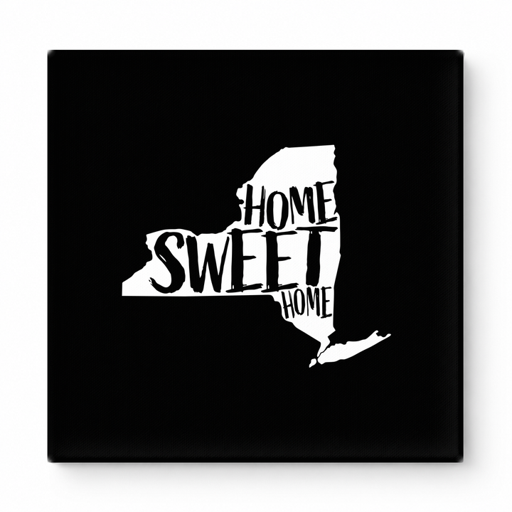 HOME SWEET HOME — New York State Silhouette