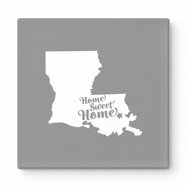 Home Sweet Lafayette — Louisiana State Silhouette
