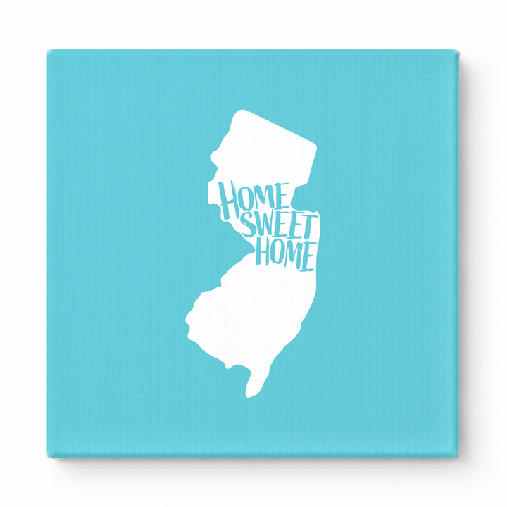 Home Sweet Trenton — New Jersey State Silhouette