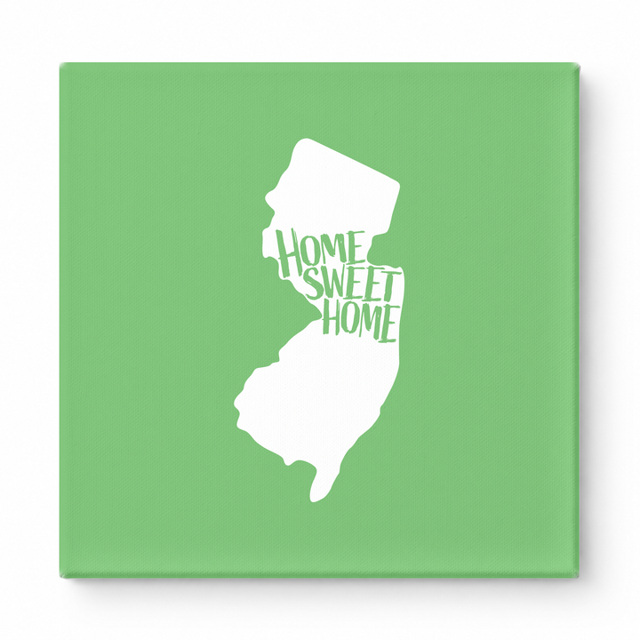 Home Sweet Trenton — New Jersey State Silhouette