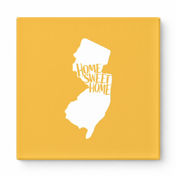 Home Sweet Trenton — New Jersey State Silhouette
