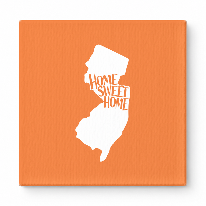 Home Sweet Jersey City — New Jersey State Silhouette