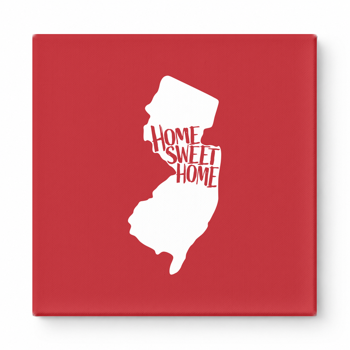 Home Sweet Jersey City — New Jersey State Silhouette