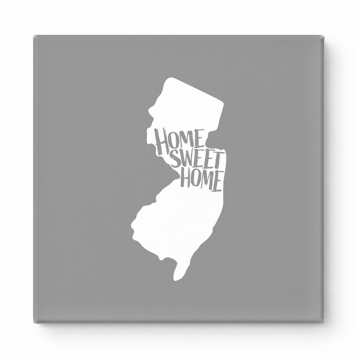 Home Sweet Trenton — New Jersey State Silhouette