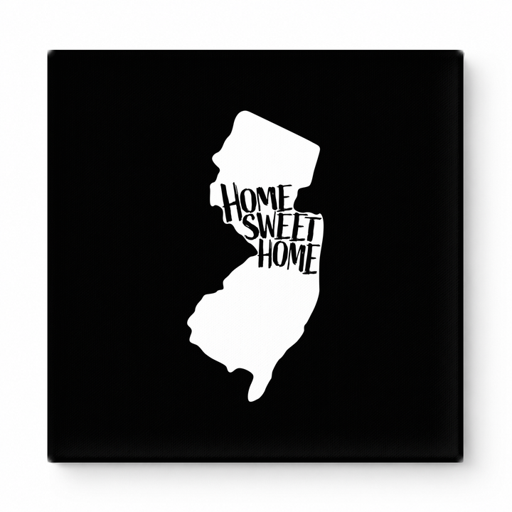 Home Sweet Jersey City — New Jersey State Silhouette