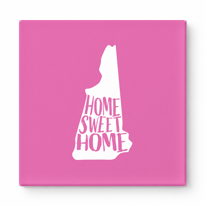 HOME SWEET HOME — New Hampshire State Silhouette