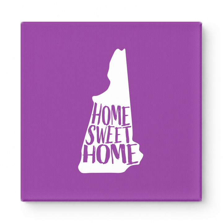 HOME SWEET HOME — New Hampshire State Silhouette