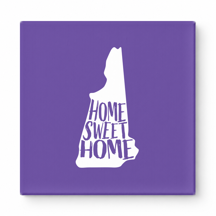 HOME SWEET HOME — New Hampshire State Silhouette