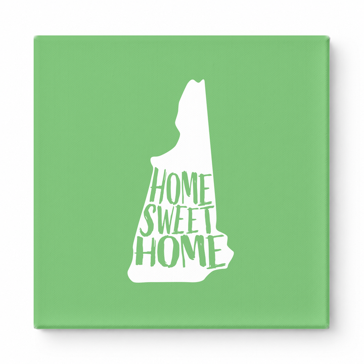 HOME SWEET HOME — New Hampshire State Silhouette