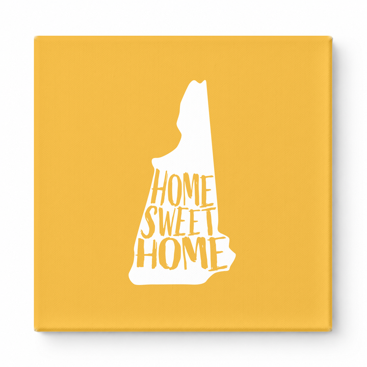 HOME SWEET HOME — New Hampshire State Silhouette