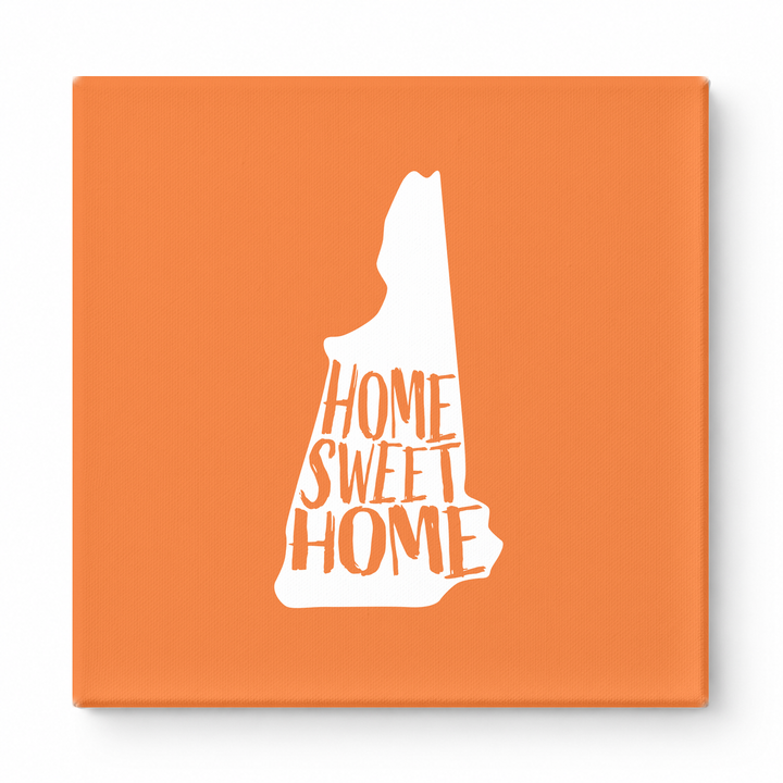 HOME SWEET HOME — New Hampshire State Silhouette