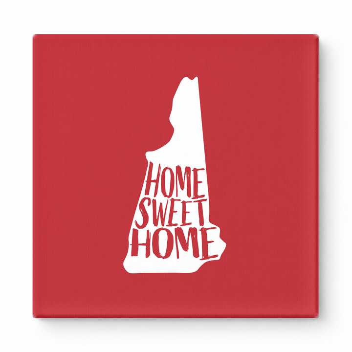 HOME SWEET HOME — New Hampshire State Silhouette