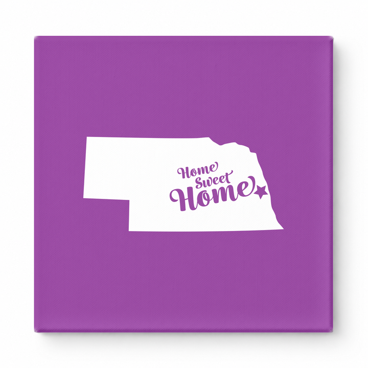 Home Sweet Grand Island — Nebraska State Silhouette
