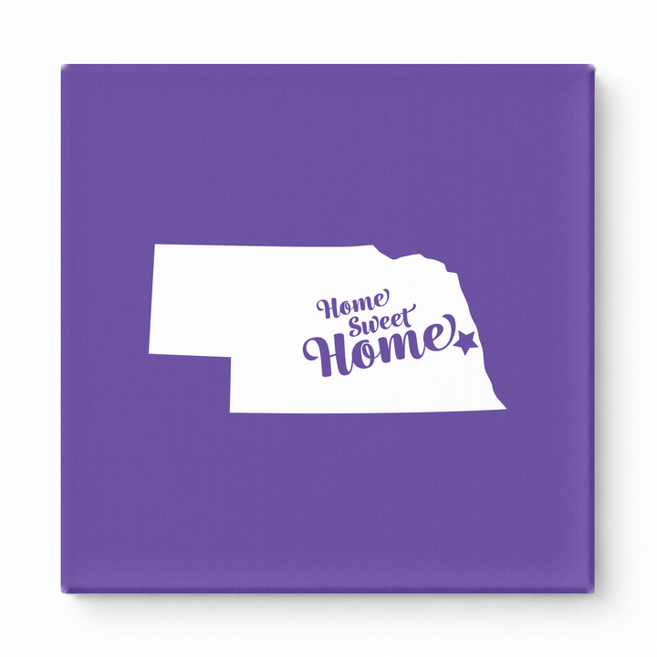 Home Sweet Grand Island — Nebraska State Silhouette