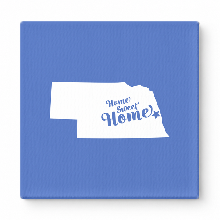 Home Sweet Grand Island — Nebraska State Silhouette