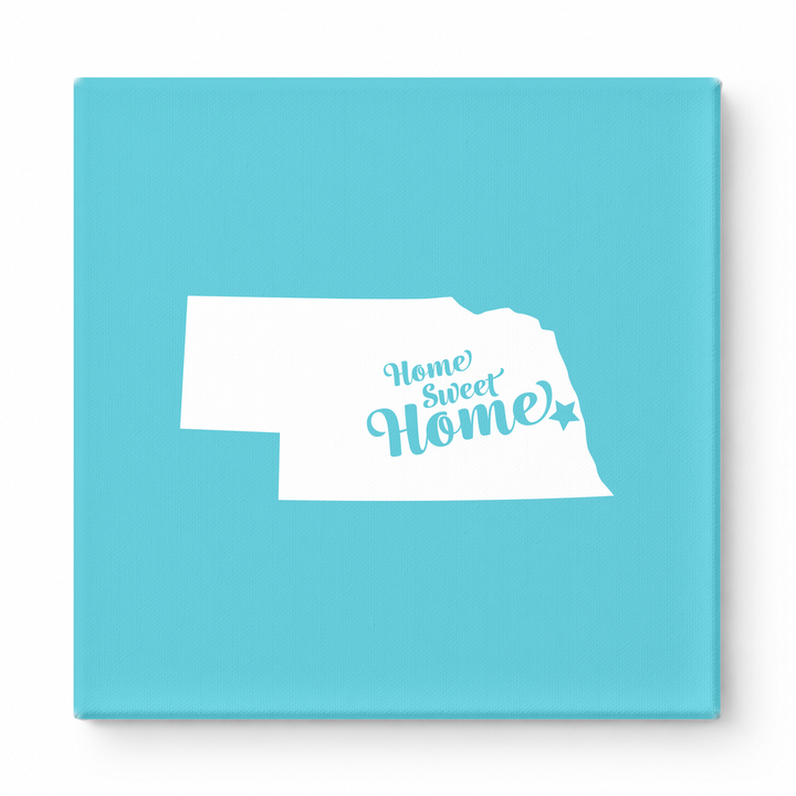 Home Sweet Grand Island — Nebraska State Silhouette