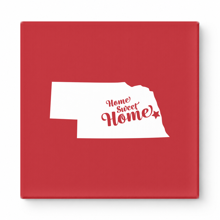 Home Sweet Grand Island — Nebraska State Silhouette
