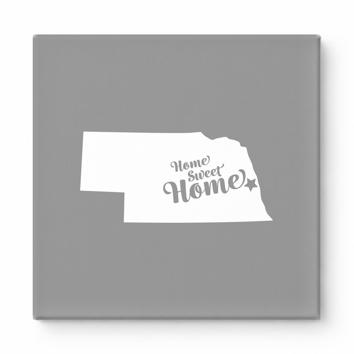 Home Sweet Lincoln — Nebraska State Silhouette