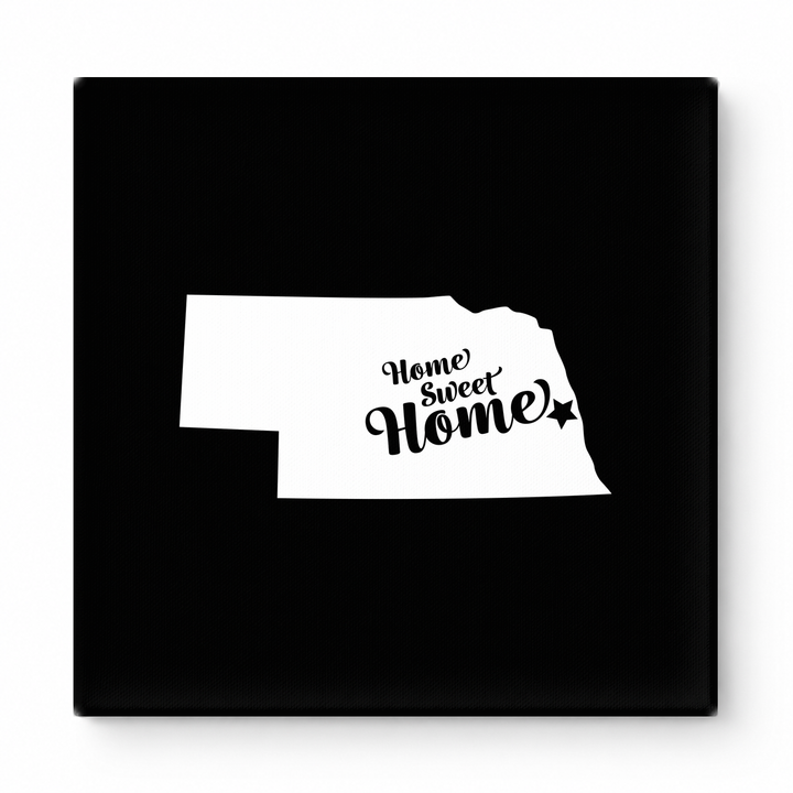 Home Sweet Grand Island — Nebraska State Silhouette