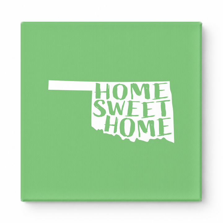 HOME SWEET HOME — Oklahoma State Silhouette