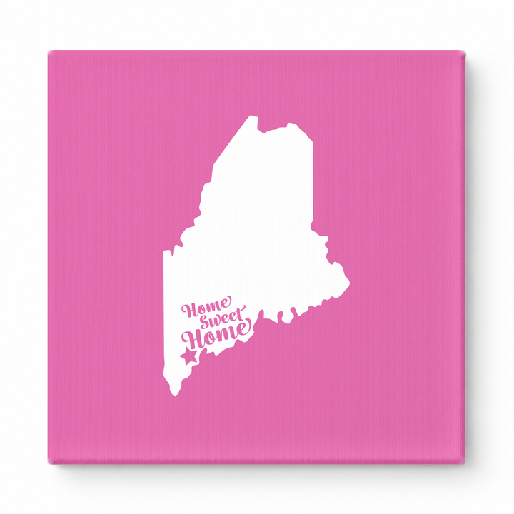 Home Sweet Portland — Maine State Silhouette