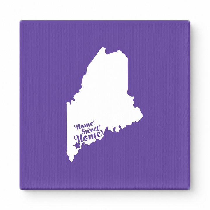Home Sweet Portland — Maine State Silhouette