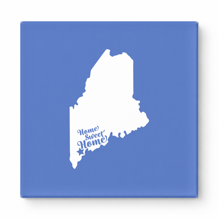 Home Sweet Portland — Maine State Silhouette
