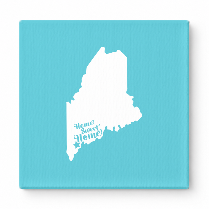 Home Sweet Portland — Maine State Silhouette