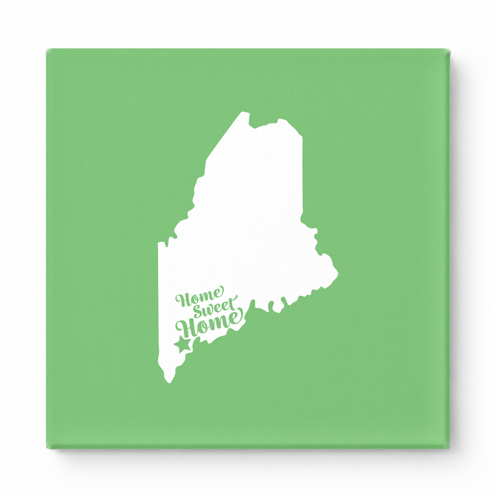 Home Sweet Portland — Maine State Silhouette