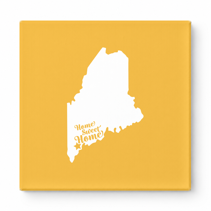 Home Sweet Portland — Maine State Silhouette