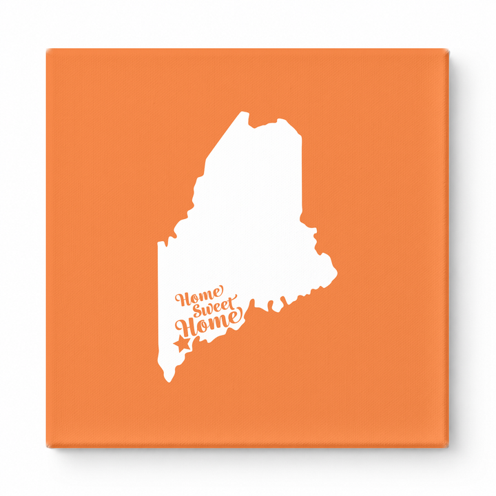 Home Sweet Portland — Maine State Silhouette