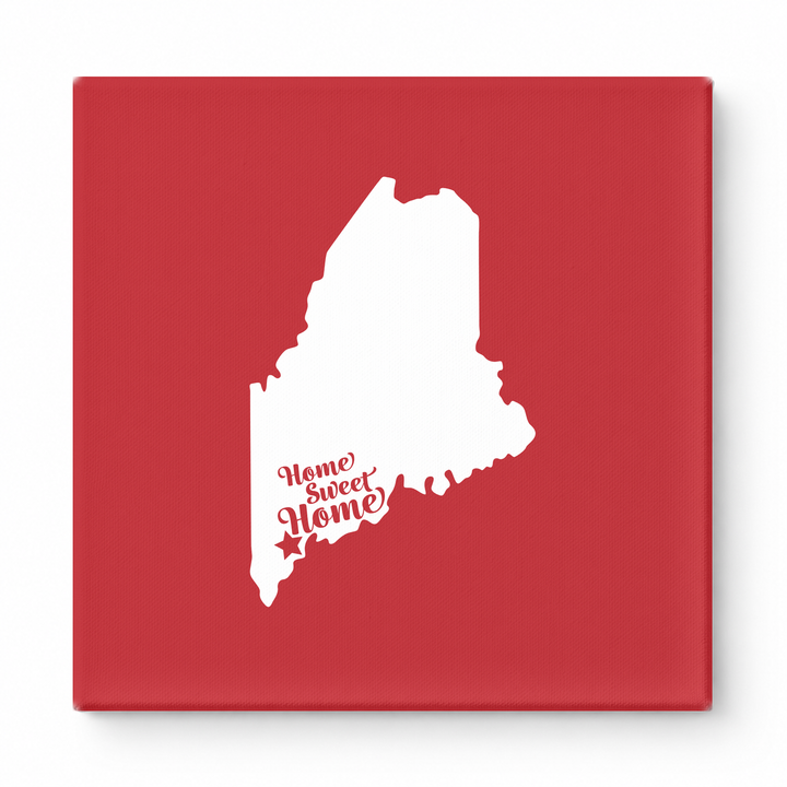 Home Sweet Portland — Maine State Silhouette