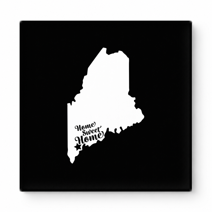 Home Sweet Portland — Maine State Silhouette