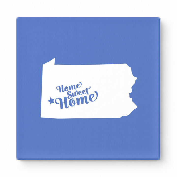 Home Sweet Pittsburgh — Pennsylvania State Silhouette