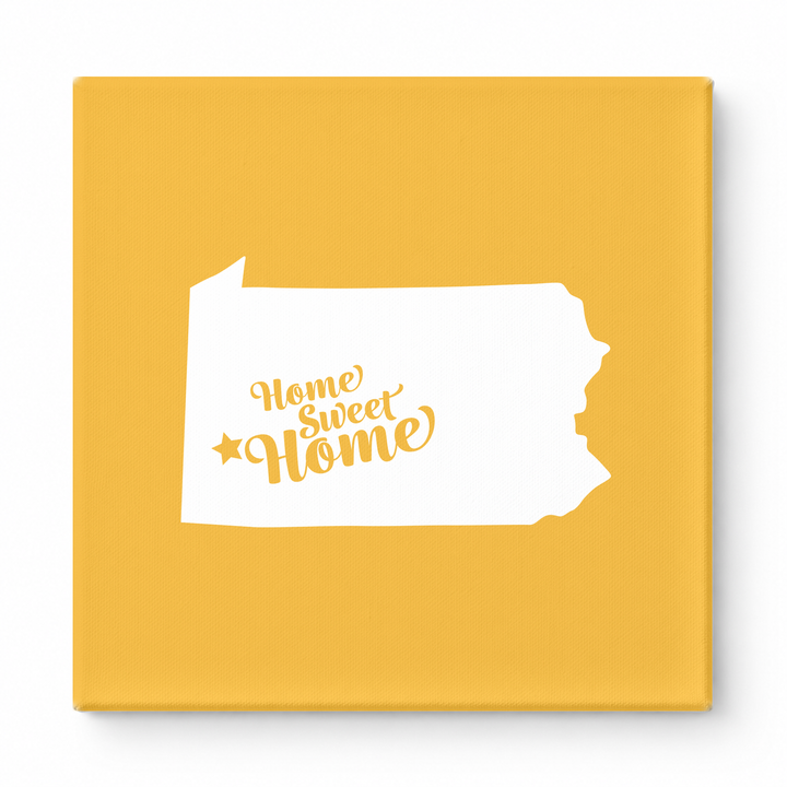 Home Sweet Pittsburgh — Pennsylvania State Silhouette