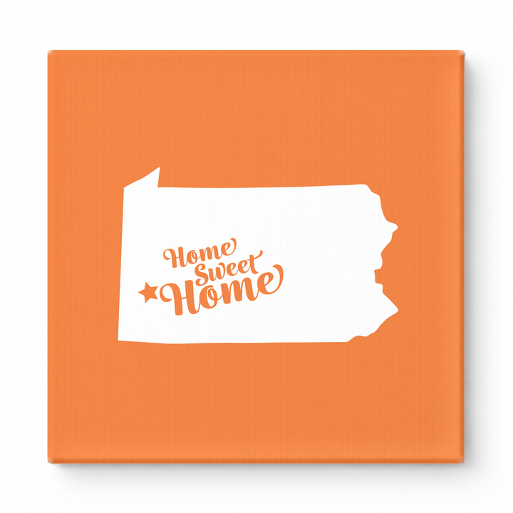 Home Sweet Pittsburgh — Pennsylvania State Silhouette