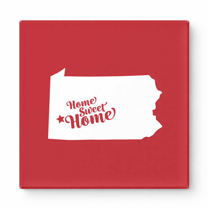 Home Sweet Pittsburgh — Pennsylvania State Silhouette