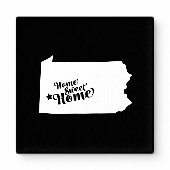 Home Sweet Pittsburgh — Pennsylvania State Silhouette