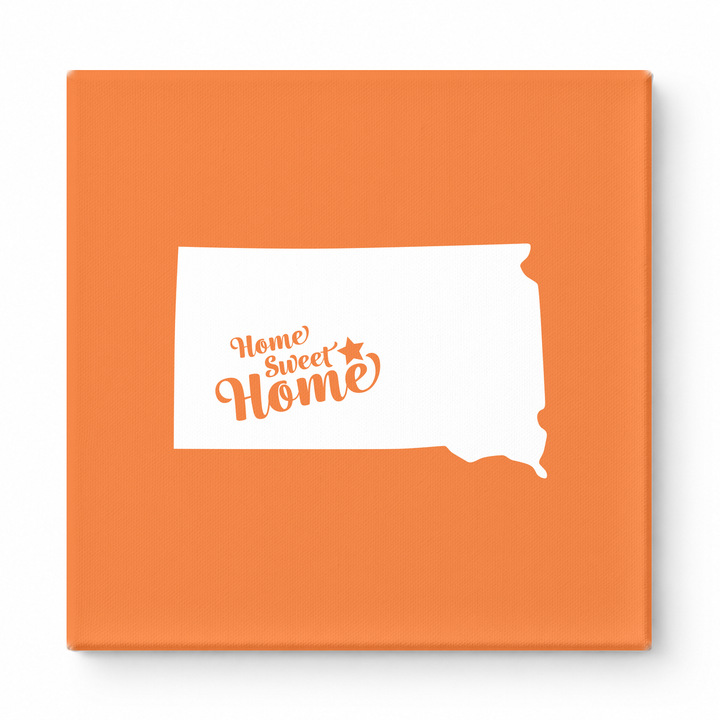 Home Sweet Rapid City — South Dakota State Silhouette