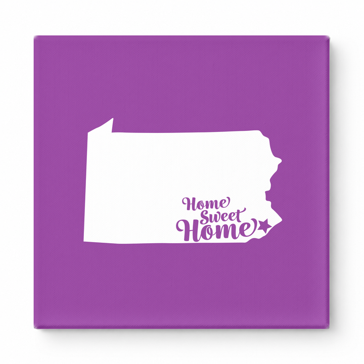 Home Sweet Lancaster — Pennsylvania State Silhouette