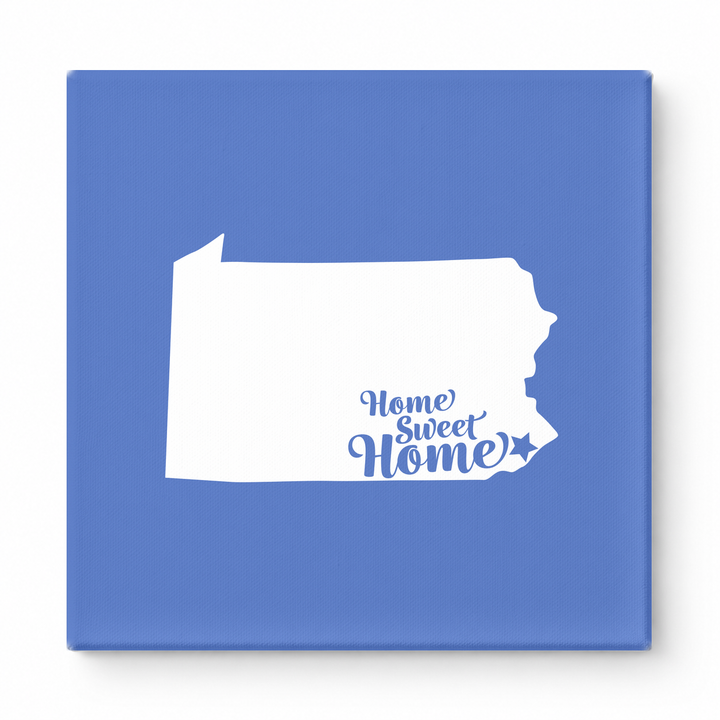 Home Sweet Lancaster — Pennsylvania State Silhouette