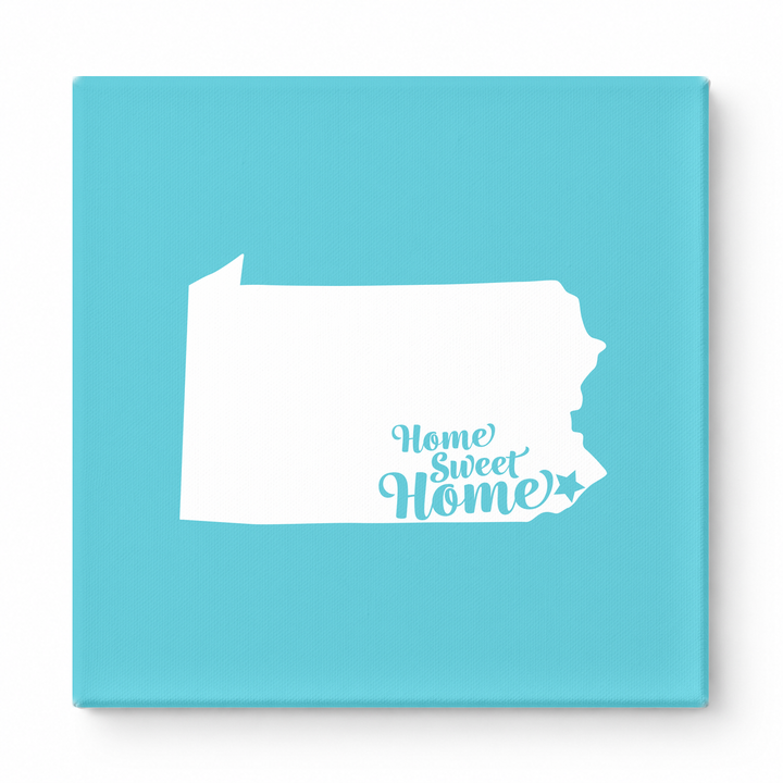 Home Sweet Lancaster — Pennsylvania State Silhouette