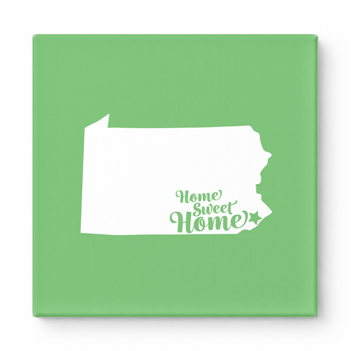 Home Sweet Lancaster — Pennsylvania State Silhouette