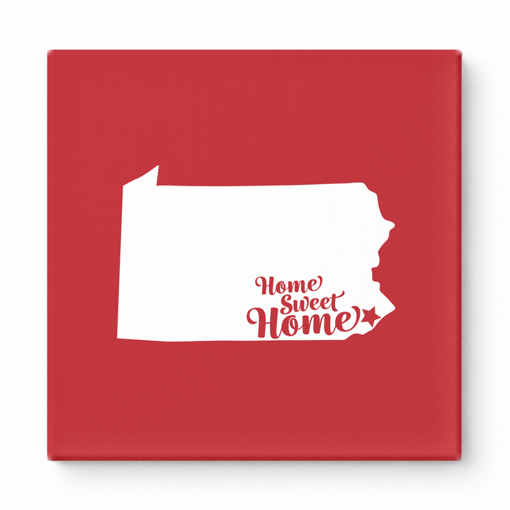 Home Sweet Lancaster — Pennsylvania State Silhouette