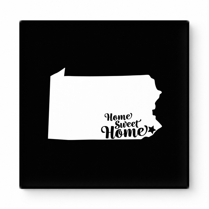 Home Sweet Lancaster — Pennsylvania State Silhouette