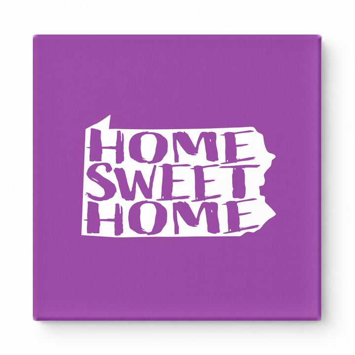 HOME SWEET HOME — Pennsylvania State Silhouette