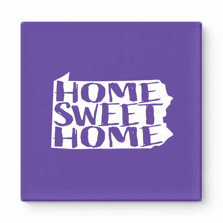 HOME SWEET HOME — Pennsylvania State Silhouette
