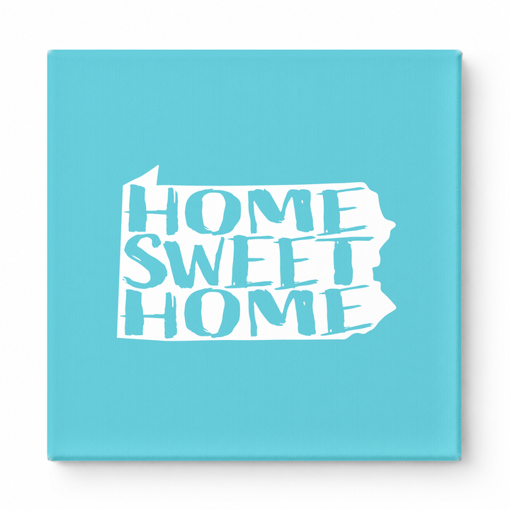 HOME SWEET HOME — Pennsylvania State Silhouette